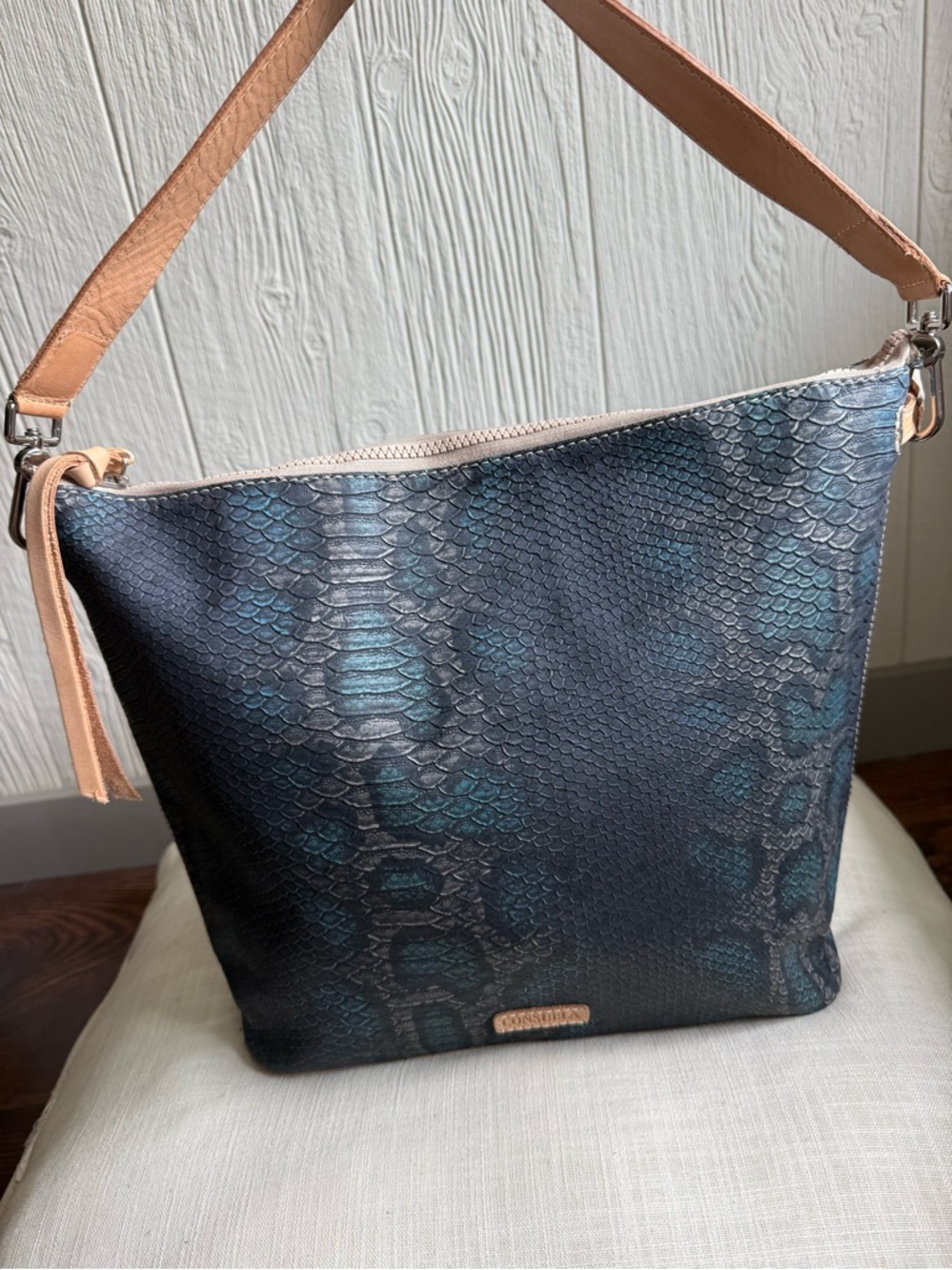 Consuela Rattler Hobo Bag - Picture 6 of 9